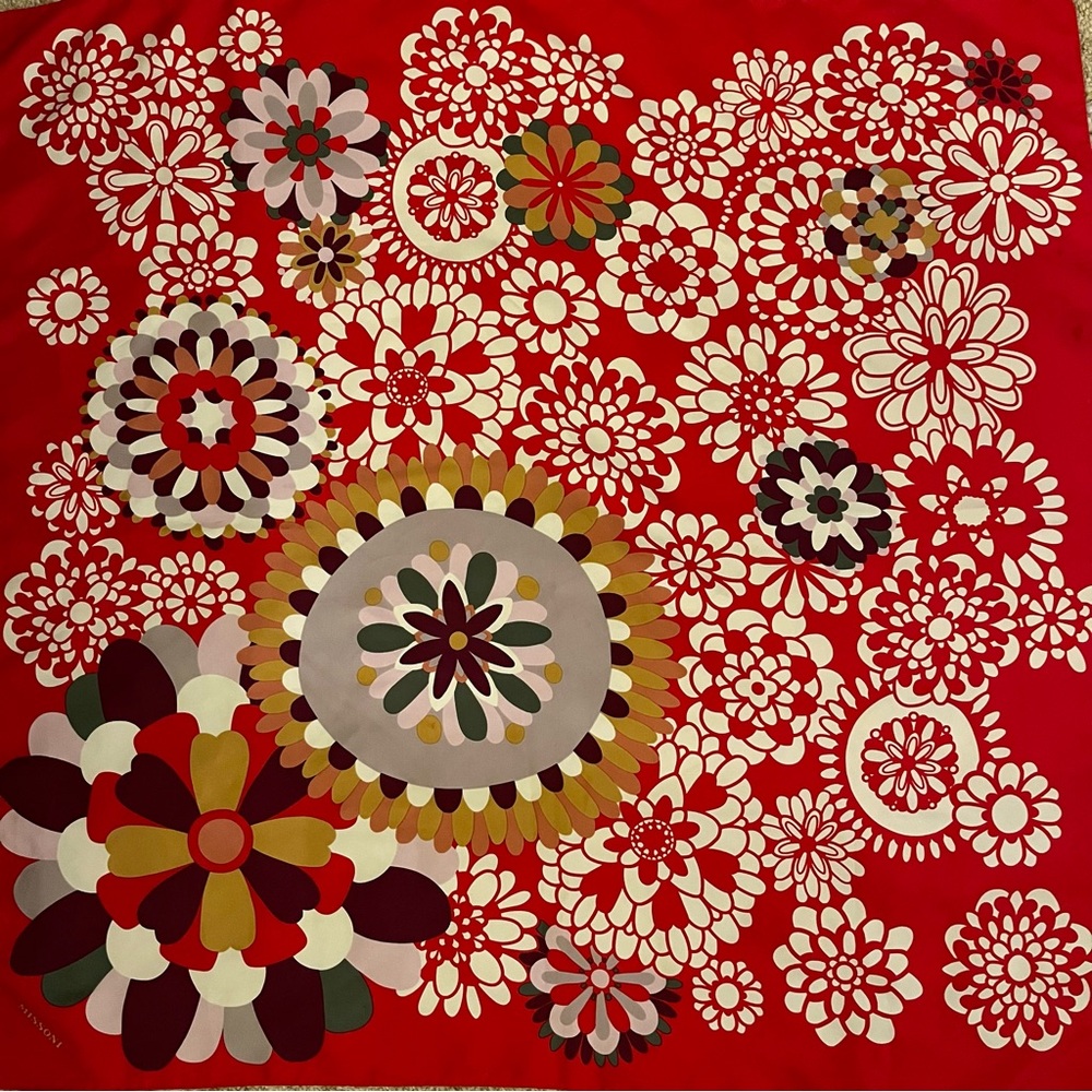 Vintage Missoni silk scarf. Beautiful condition.